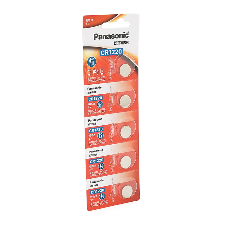 9580 Toshiba Батарейка літієва CR1220CH, PANASONIC, 3V, 35 mAh