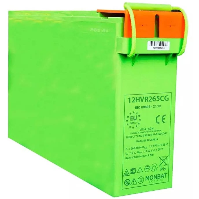 12HVR265CG Monbat Аккумулятор MONBAT 6СТ 12HVR265CG 12В 265Ач 