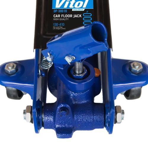 Домкрат гидравлический подкатной Vitol DP-30019