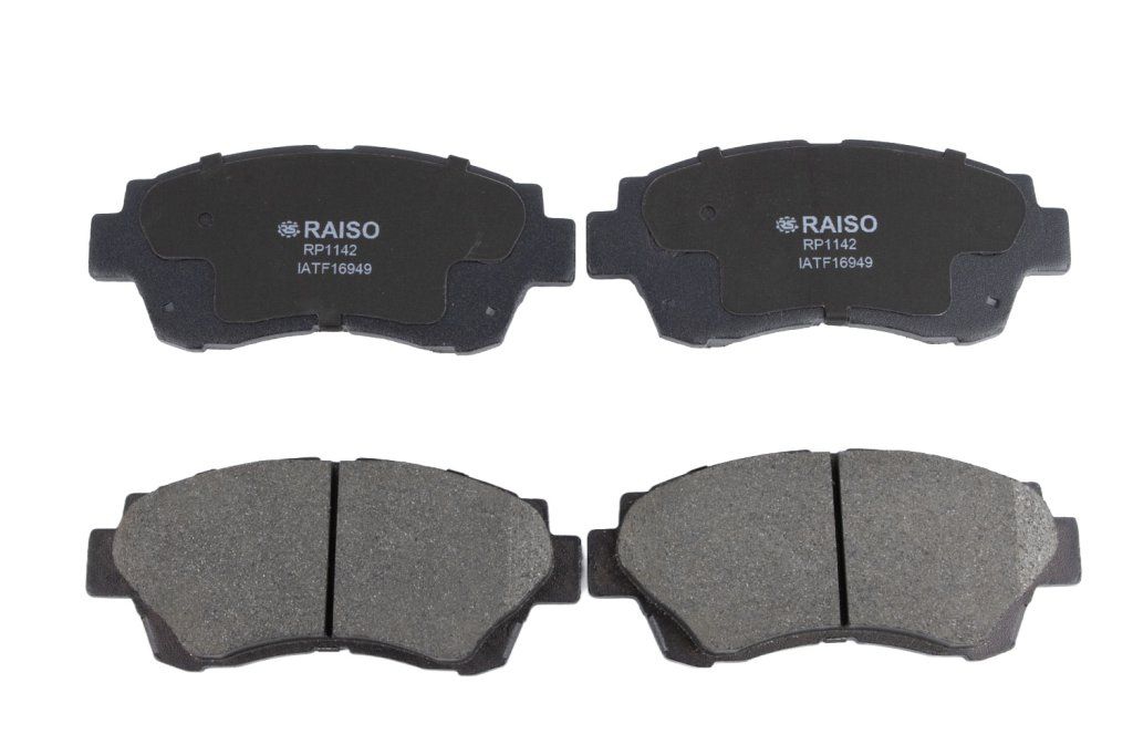 RP1142 RAISO Тормозные колодки дисковые передние, комплект
