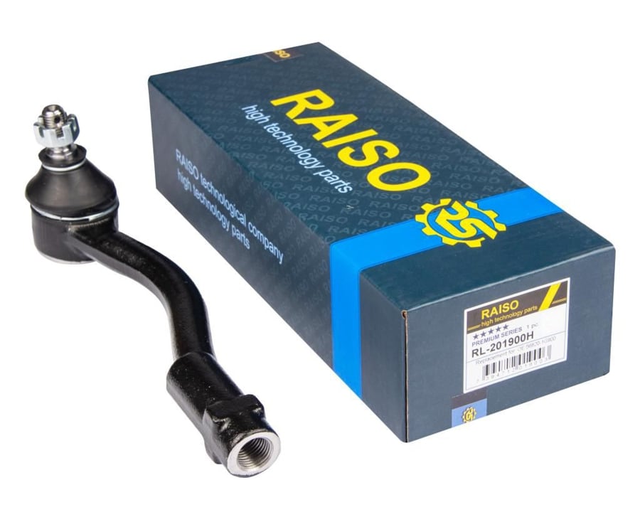 RL201900H RAISO Наконечник рулевой тяги левый