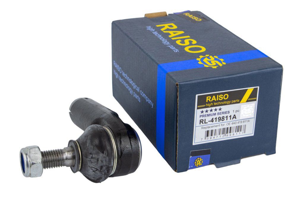 RL419811A RAISO Наконечник рульової тяги лівий