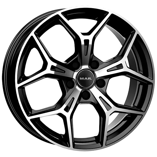 F7080PIBM43CH2X MAK Диск Колёсный Легкосплавный MAK Wheels EPICA 7x18 4x100 ET43 DIA60,1 BLACK MIRROR