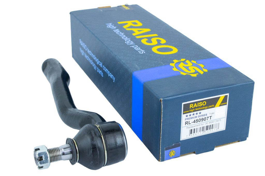 RAISO RL-450907T Наконечник рульової тяги лівий RL450907T: Приваблива ціна - Купити в Україні на EXIST.UA! RL450907T RAISO Наконечник рульової тяги лівий