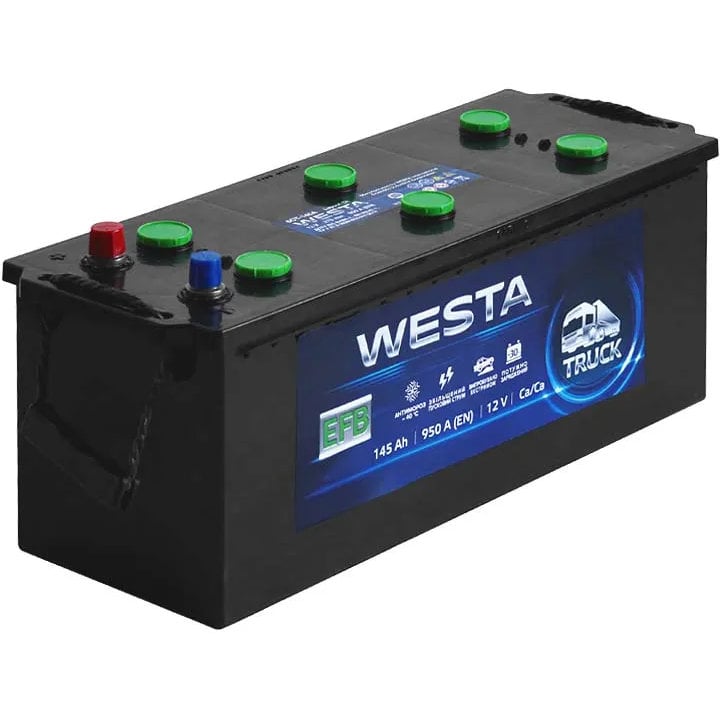 WEFB145 Westa Аккумулятор WESTA EFB 6СТ 12В 145Ач (EN) L+
