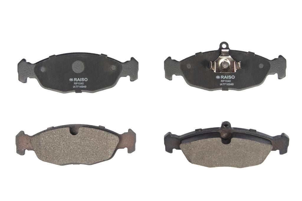 RP1040 RAISO Тормозные колодки дисковые передние, комплект
