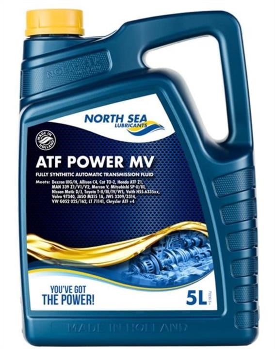 73235 North Sea Lubricants Трансмиссионное масло North Sea Lubricants ATF POWER MV, 5л