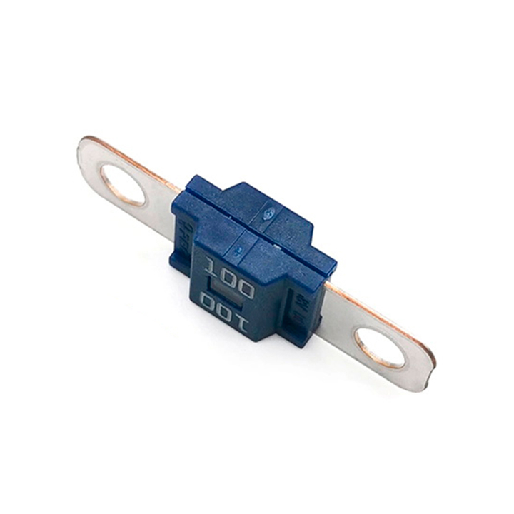37477 Voltronic Плоский предохранитель SBFW-L-100, 100A, 58V, M6, 12х41 мм, Blue