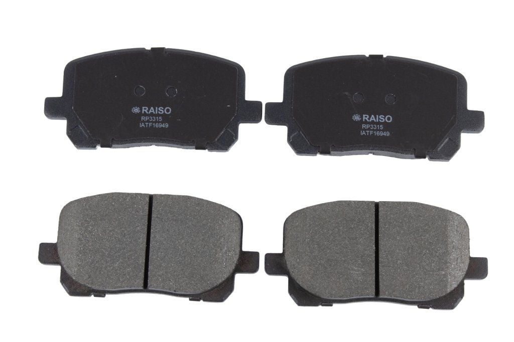 RP3315 RAISO Тормозные колодки дисковые передние, комплект