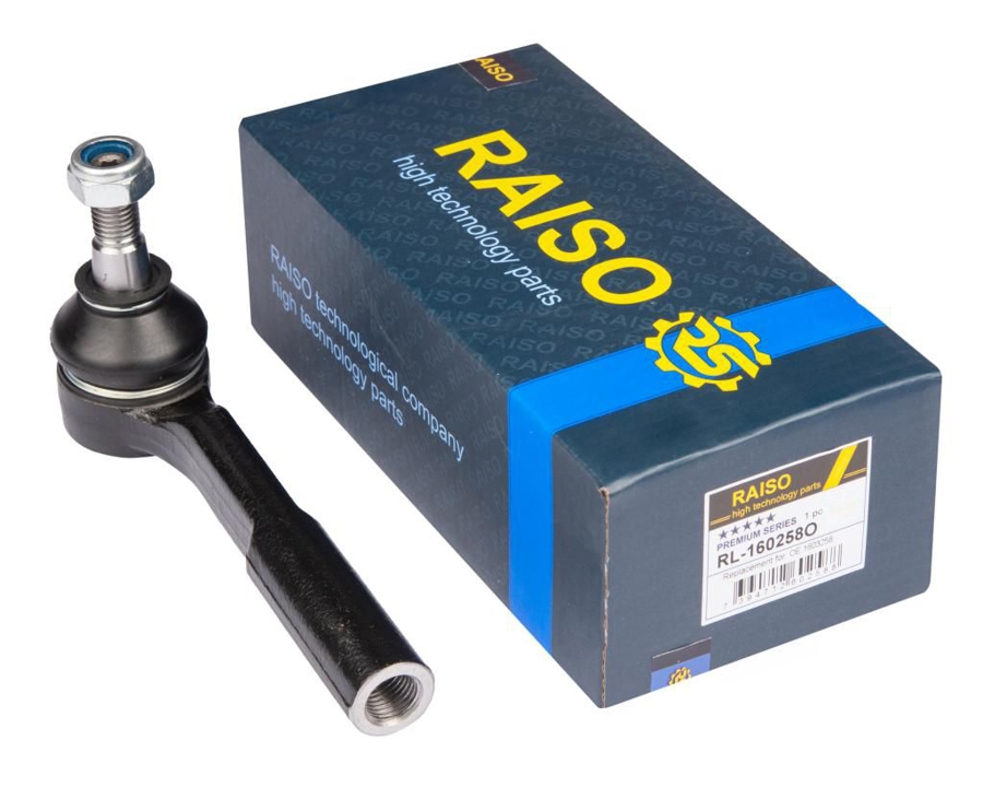 RL160258O RAISO Наконечник рулевой тяги левый