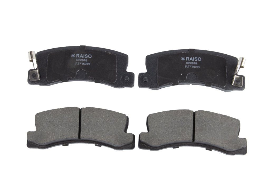 RP0978 RAISO Тормозные колодки дисковые задние, комплект