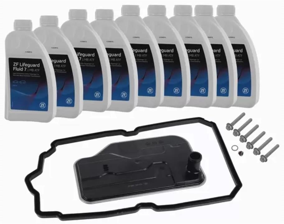 5961309120 ZF Трансмиссионное масло ZF LifeguardFluid 7.1 MB ATF (9x1л), комплект с фильтром АКПП