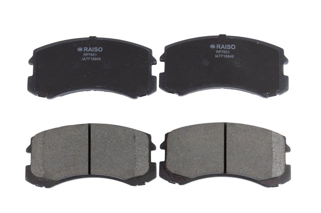 RP7651 RAISO Тормозные колодки дисковые передние, комплект