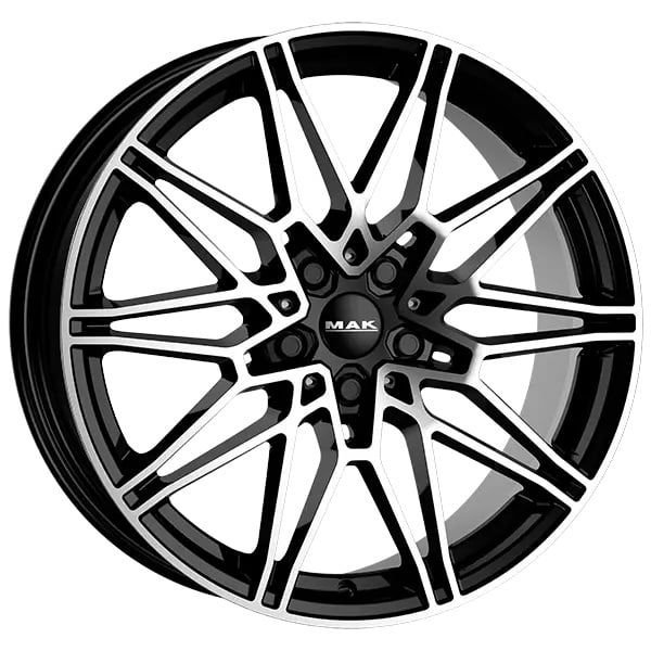 F7570KGBM30WS1X MAK Диск Колёсный Легкосплавный MAK Wheels KOENIG 7,5x17 5x112 ET30 DIA66,6 BLACK MIRROR