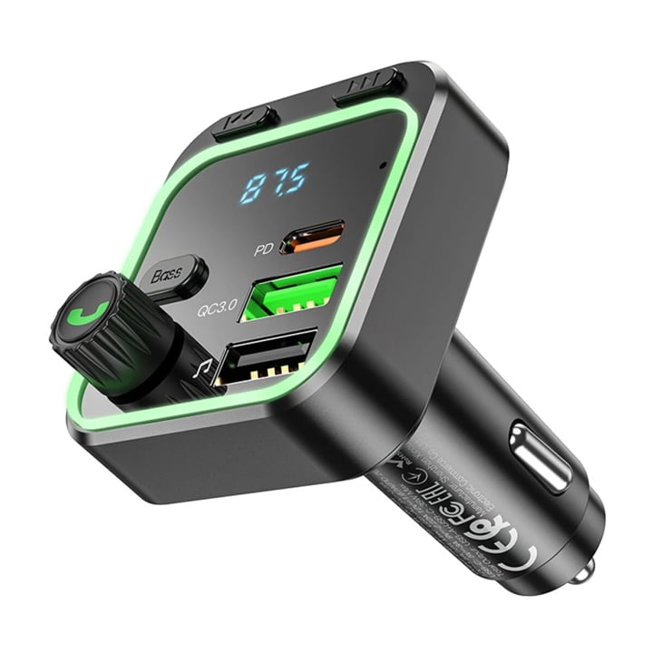 39957 Borofone FM-модулятор Borofone BC53, Black