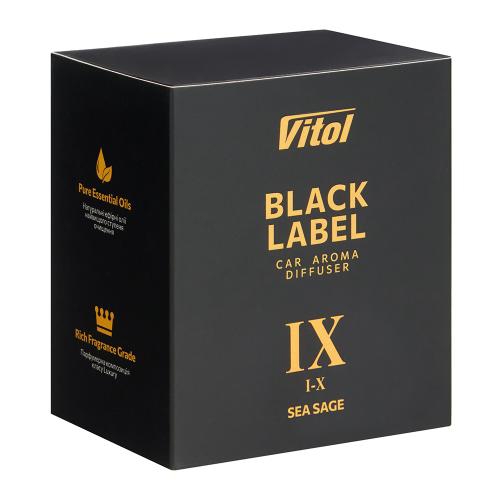 Ароматизатор воздуха VITOL Black Label IX Sea Sage  8 мл Vitol V230409