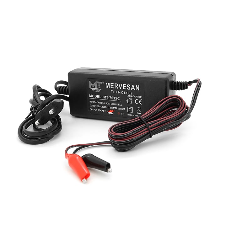 29288 Mervesan Зарядний пристрій Mervesan MT-7012C 12V 5A (затискачі)