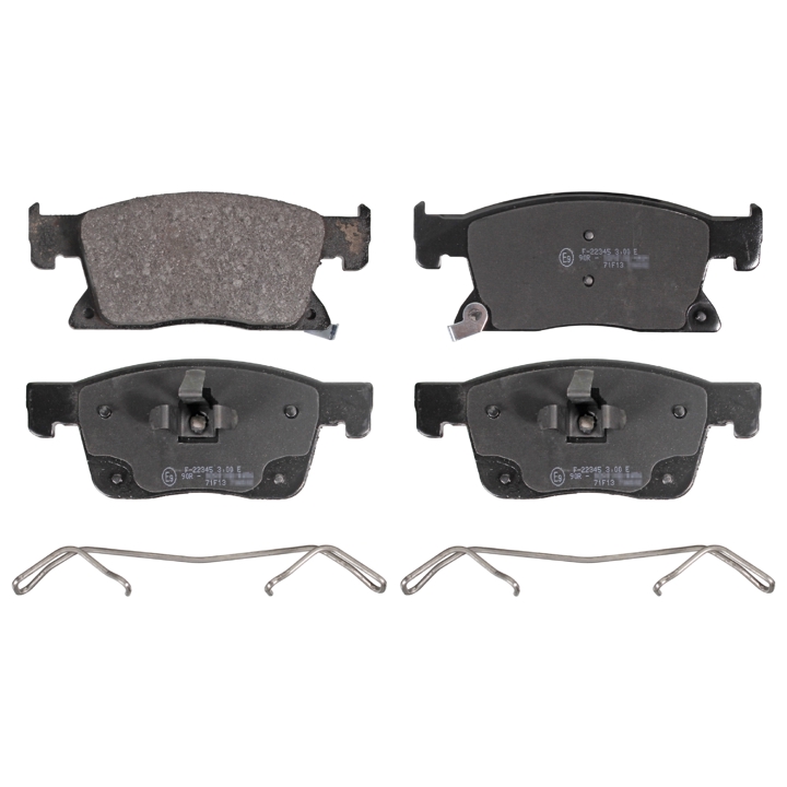 VKBP80409A SKF Тормозные колодки дисковые, комплект