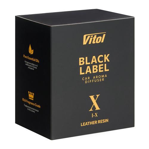 Ароматизатор воздуха VITOL Black Label X Leather Resin  8 мл Vitol V2304010