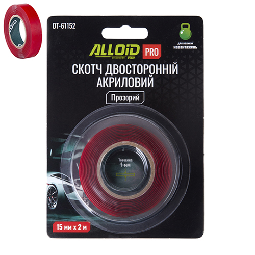 DT61152 Alloid Скотч двосторонній 15мм х 2м