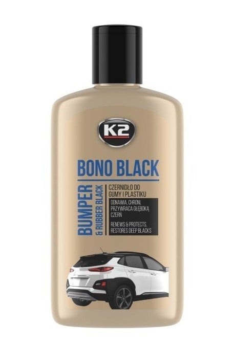 K030N K2 Засіб догляду за шинами та чорними бамперами K2 BONO BLACK, 250 мл
