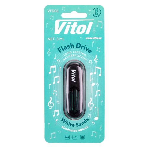 VFD06 Vitol Ароматизатор воздуха VITOL Flash Drive White Sands 