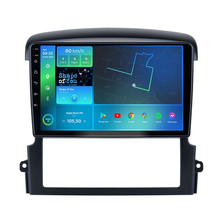 202306351 Torssen Автомагнітола FL9 4G, CarPlay, DSP