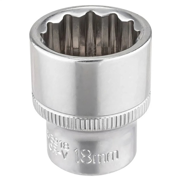 F53918 Forsage Головка 12-гранная 18 мм, 3/8"