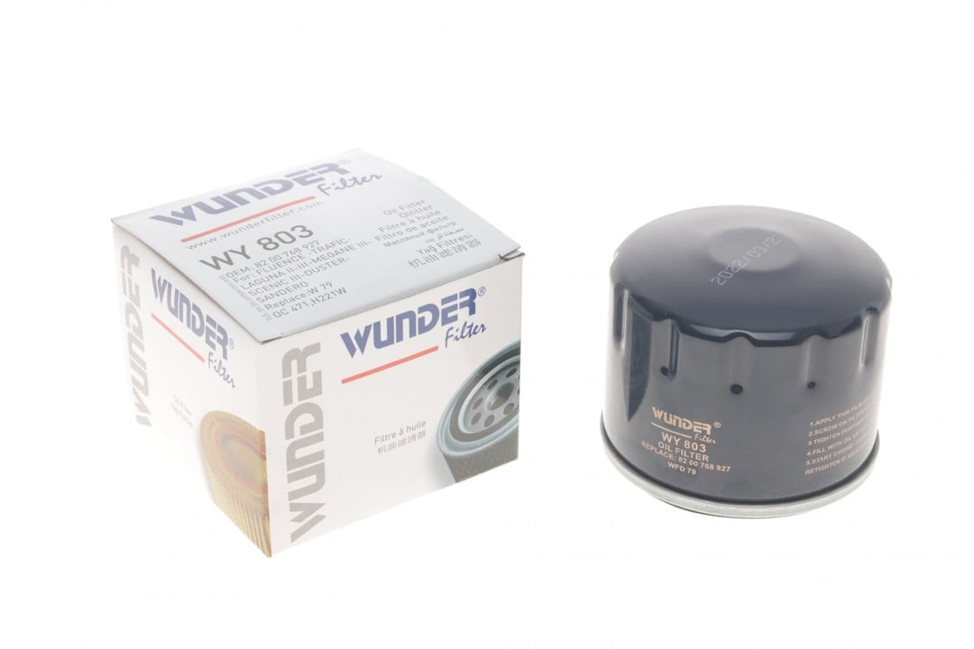 WY803 Wunder Фільтр масляний