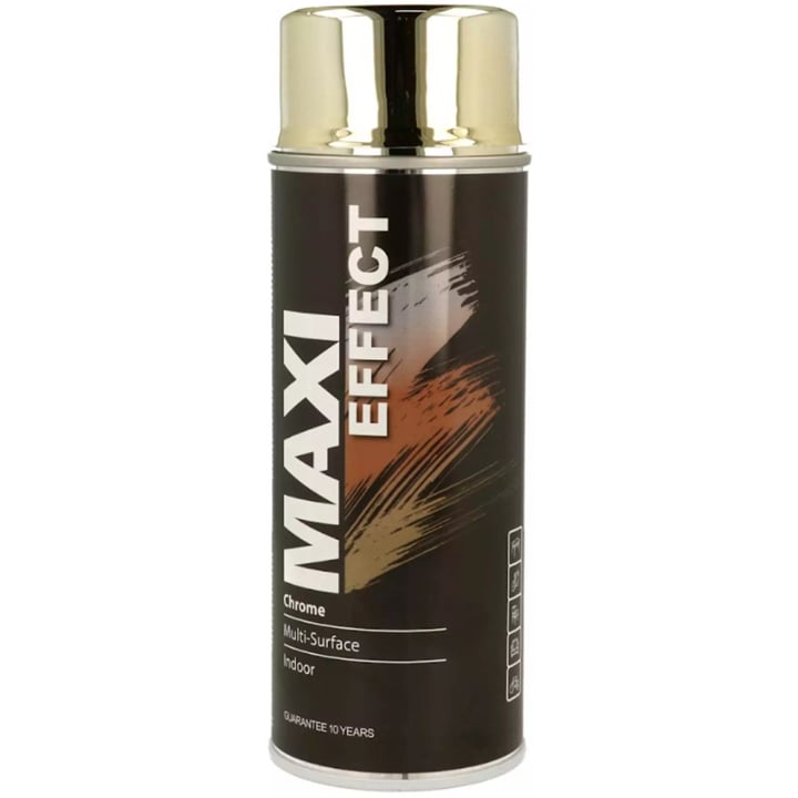 MX0011 Maxi Color Эмаль MAXI COLOR аэрозольная с эффектом золота 400 мл