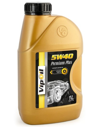 0644118 VipOil Моторна олива VipOil Premium Plus 5W-40, 1 л