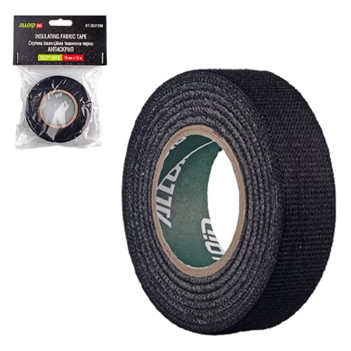 FIT3001910 ALLOID BUILDING TOOLS Лента изоляционная тканевая 19мм х 10м, 300мкм