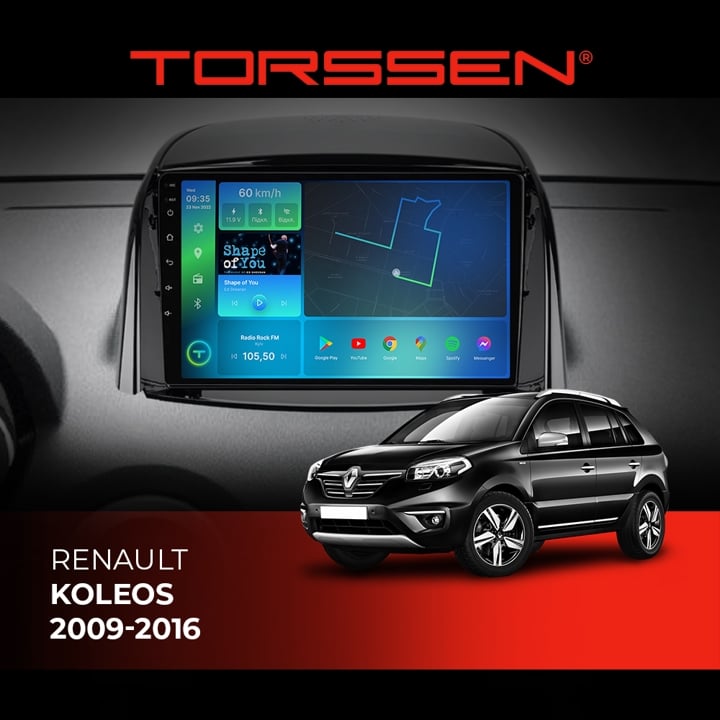 202306525 Torssen Автомагнитола FL9 4G, CarPlay, DSP