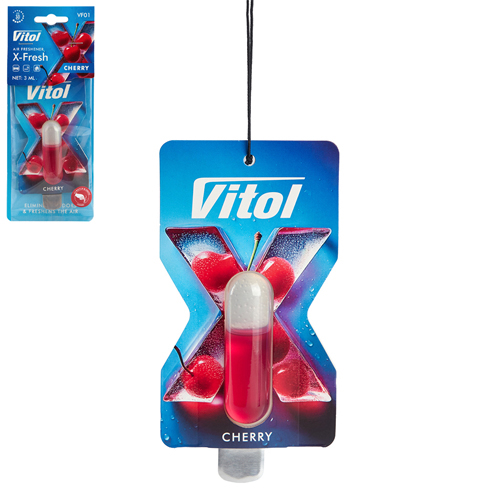 VF01 Vitol Ароматизатор повітря VITOL X-Fresh Cherry