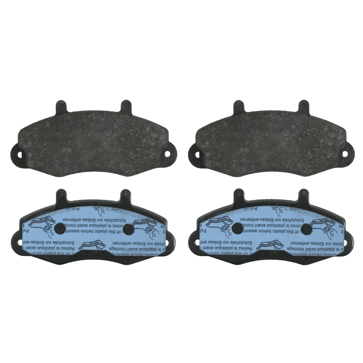 7018202 Ford Тормозные колодки дисковые, комплект