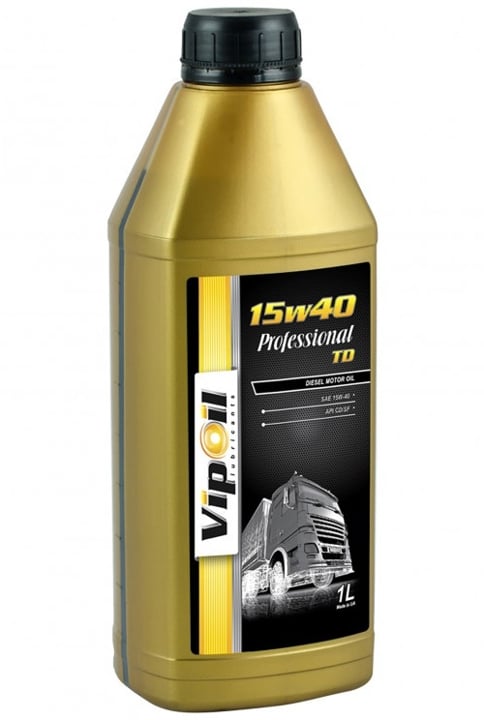 0162848 VipOil Моторна олива Vipoil Professional TD 15W-40, 1 л