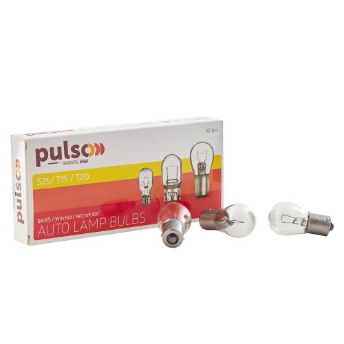 Pulso LP-25151 Лампа розжарювання 12В BA15s 21Вт LP25151: Приваблива ціна - Купити в Україні на EXIST.UA! LP25151 Pulso Лампа розжарювання 12В BA15s 21Вт