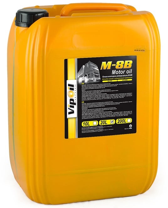 0162887 VipOil Моторное масло VipOil М-8В, 20 л