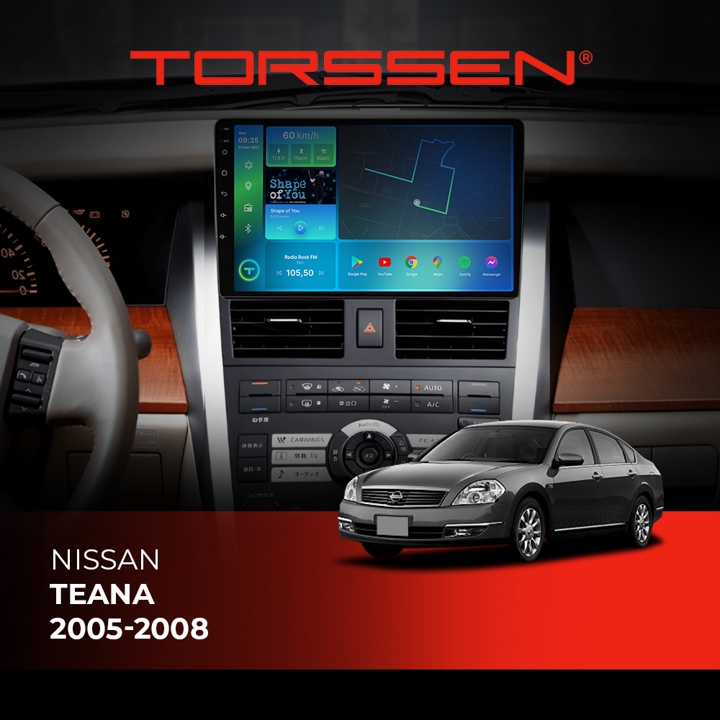 202306478 Torssen Автомагнітола FL9 4G, CarPlay, DSP