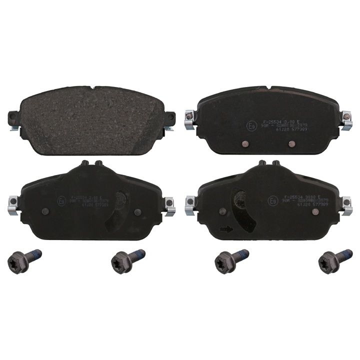 0986460128 Bosch Тормозные колодки дисковые, комплект