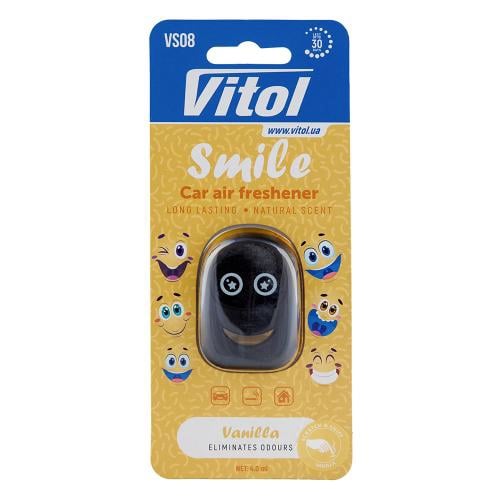 VS08 Vitol Ароматизатор повітря VITOL Smile Vanilla 4 мл