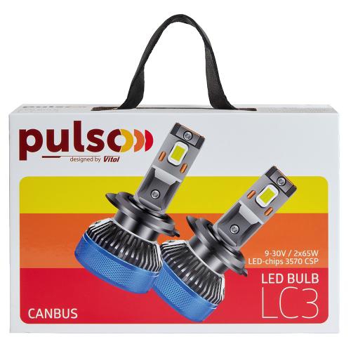 Pulso Лампи LED LC3-H3/9-30V/2x65W – ціна 1572 UAH
