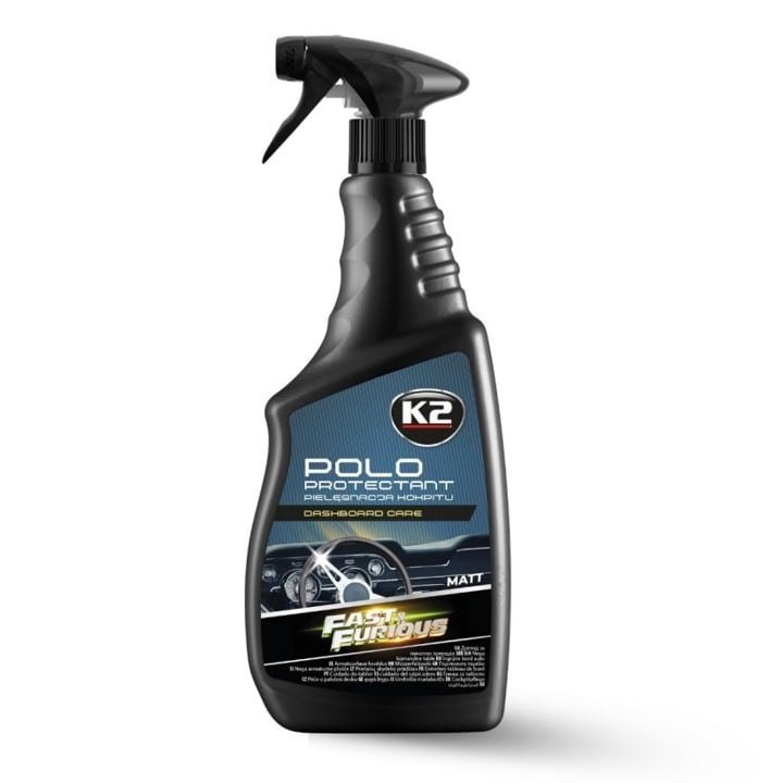 FF417 K2 Поліроль К2 Fast & Furious Protectant Mat спрей, 750 мл