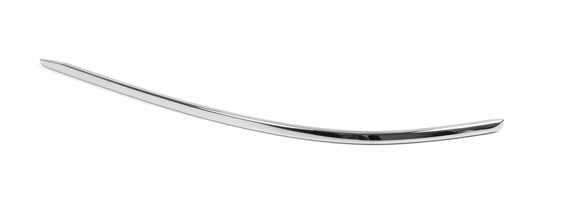 A1698850174 Mercedes Молдинг бампера переднего левый хромовый