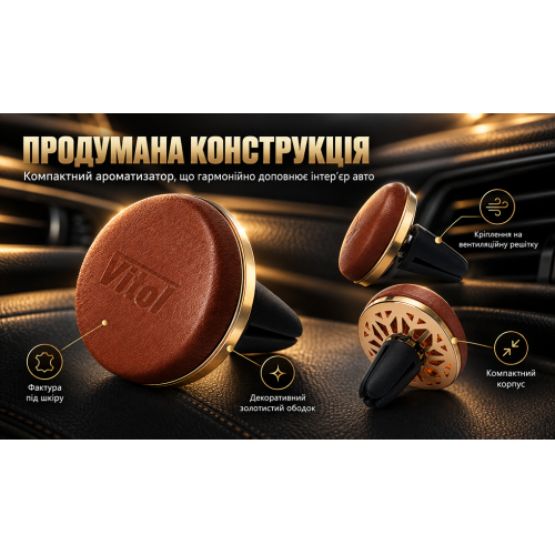 Ароматизатор воздуха VITOL Leather Collection Vitol VL11
