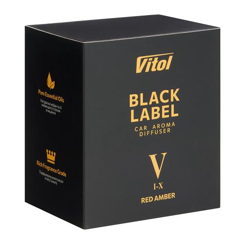 Ароматизатор повітря VITOL Black Label V Red Amber 8 мл Vitol V230405