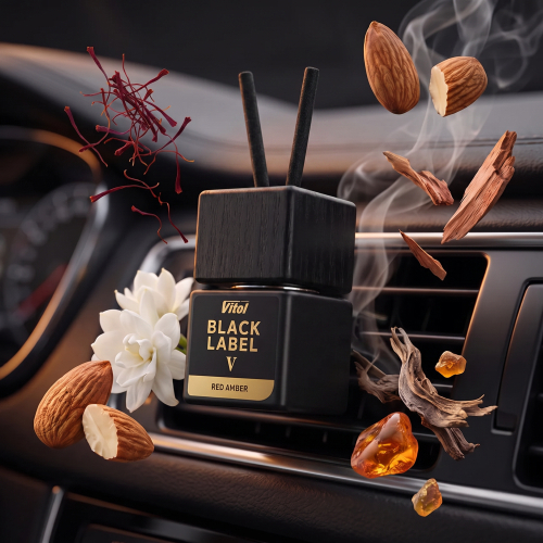 Ароматизатор повітря VITOL Black Label V Red Amber 8 мл Vitol V230405