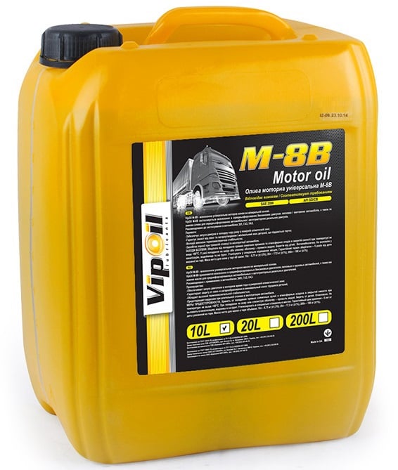 0162886 VipOil Моторное масло VipOil М-8В,10 л