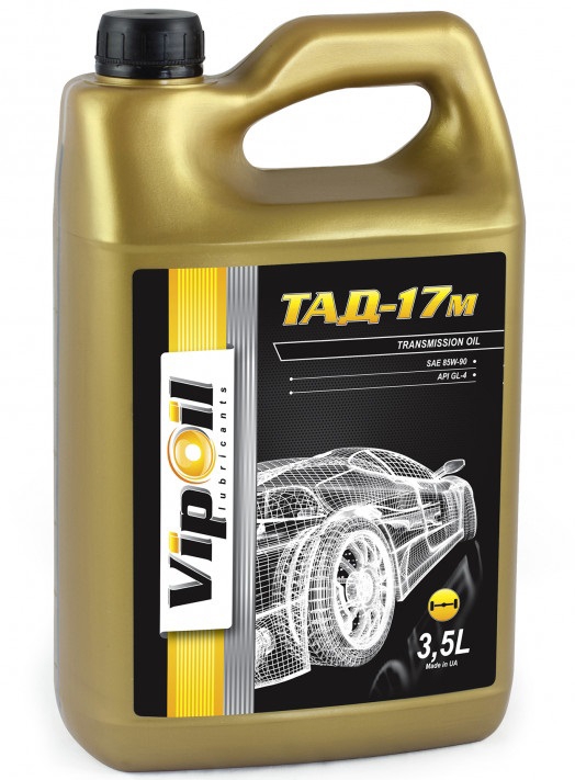 0162862 VipOil Трансмиссионное масло VipOil ТАД-17м, 3.5 л