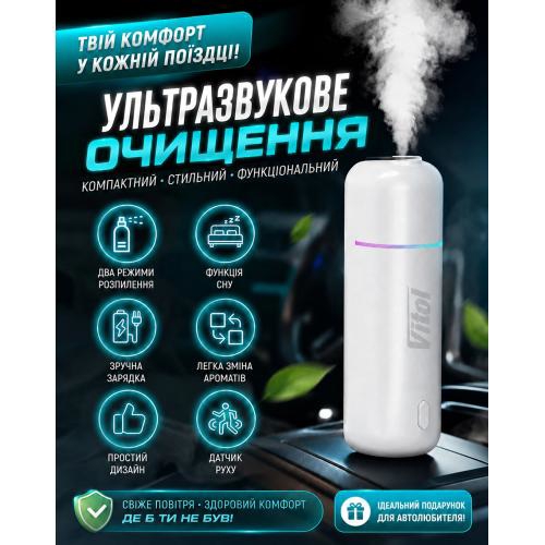 Ароматизатор воздуха VITOL White Vitol US-02LUX